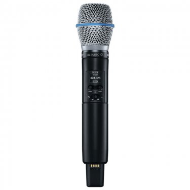 辽宁Shure SLXD2/BETA87C 舒尔手持无线话筒发射机 数字无线话筒麦克风