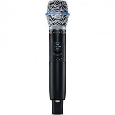 辽宁Shure SLXD2/BETA87A 舒尔手持无线话筒发射机 数字无线话筒麦克风