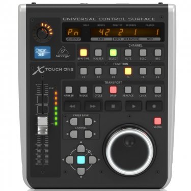 辽宁百灵达 Behringer X-TOUCH ONE 软件控制器 数字控制台 DAW遥控器 PRO Tools Cubase软件控制